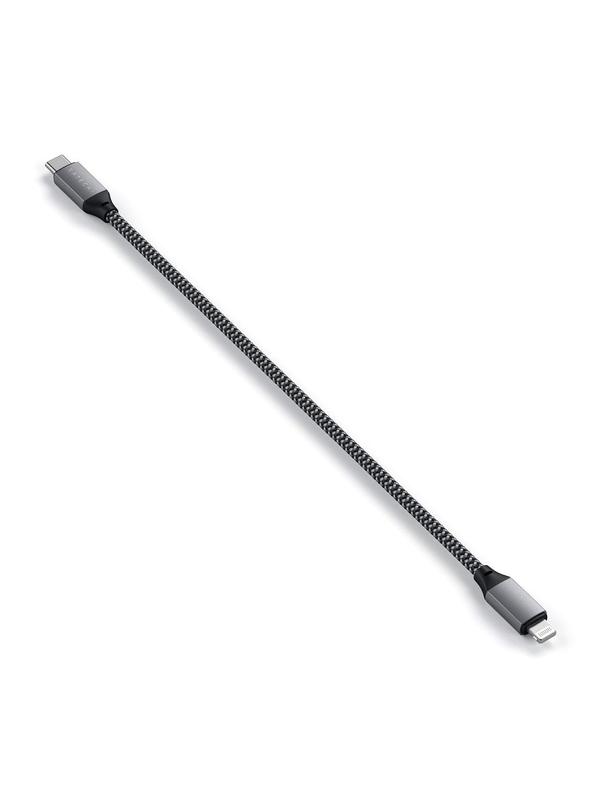 Kabel USB C do Lightning Satechi 0,25 m ST-TCL10M szary