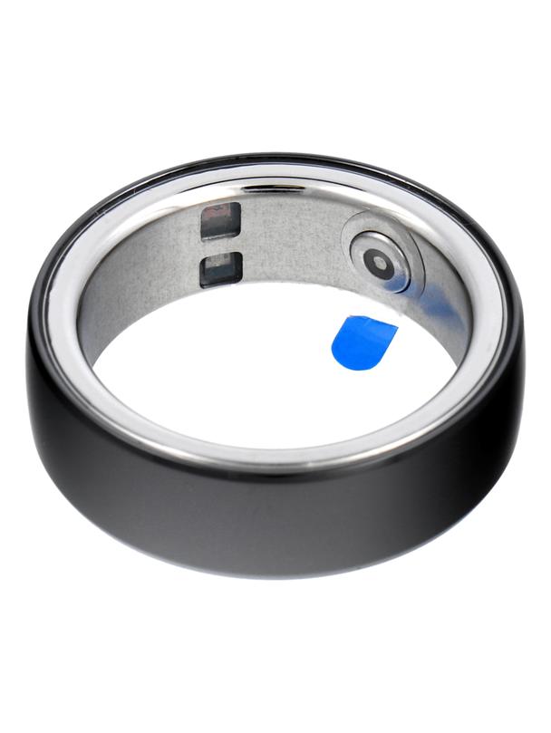 Smart Ring R8- inteligentny pierścień ceramiczny ze stacją ładującą rozmiar 20mm czarny