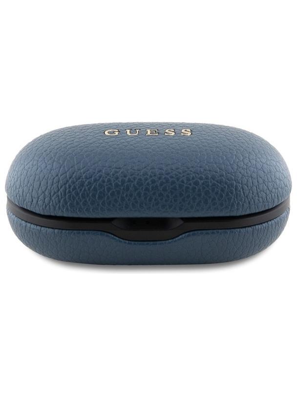 GUESS słuchawki bezprzewodowe bluetooth TWS ENC GUTWSPGTSPSB (PU Grainee Classic Logo) niebieskie