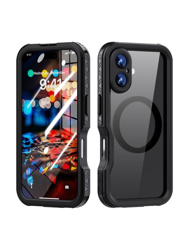 Futerał wodoodporny SHELLBOX GT kompatybilny z MagSafe do IPHONE 16 czarny