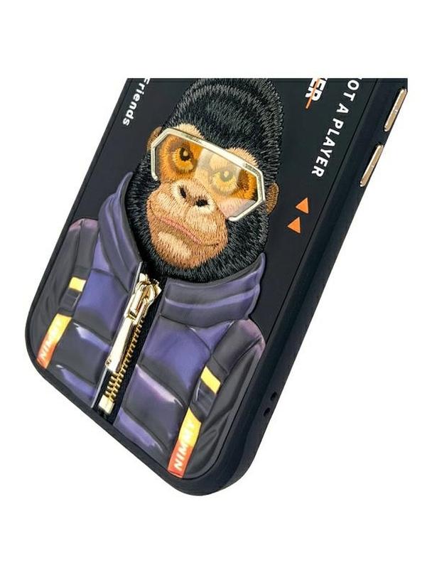 NIMMY futerał COOL&CUTE 2.0 Monkey do IPHONE 15 czarny