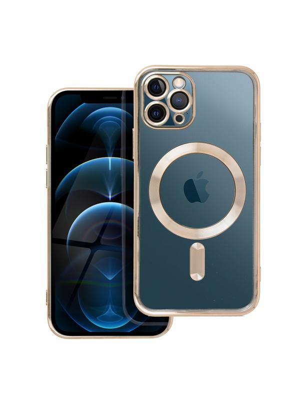 Futerał ELECTRO MAG COVER kompatybilny z MagSafe do IPHONE 11 Pro złoty