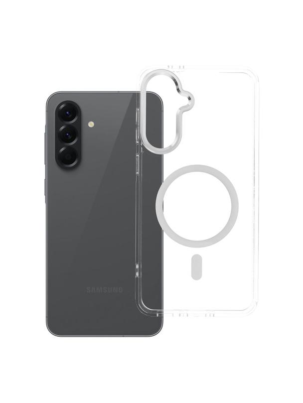 Futerał FRAME CLEAR HYBRID MAG COVER kompatybilny z MagSafe do SAMSUNG A56 transparentny