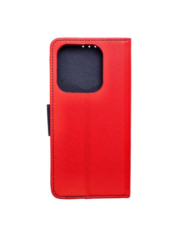 Kabura do XIAOMI Redmi Note 14 4G Fancy Book czerwono granatowy
