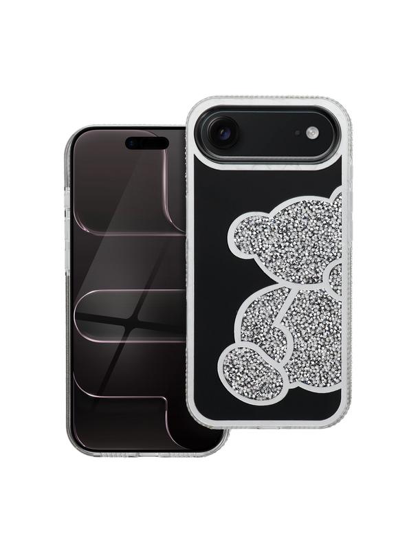 Futerał TEDDY BEAR do IPHONE 17 Air srebrny