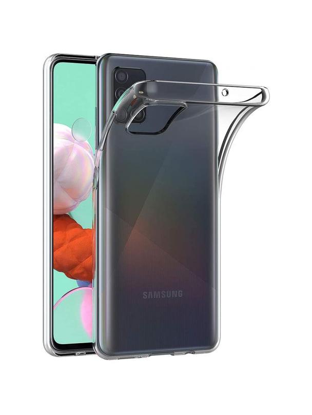 Futerał CLEAR CASE 2 mm BOX do SAMSUNG A51 transparentny
