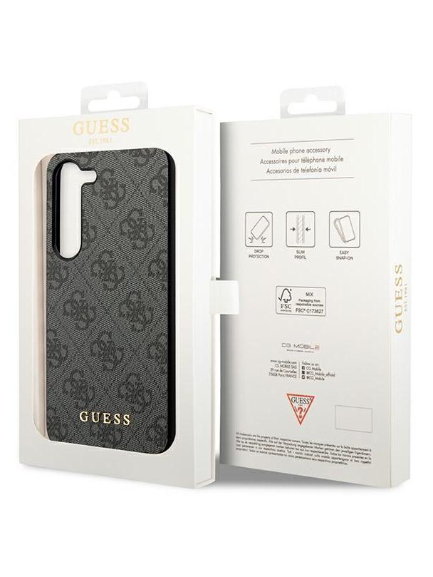 GUESS futerał do SAMSUNG S24 Plus GUHCS24MG4GFGR (Classic logo) czarny