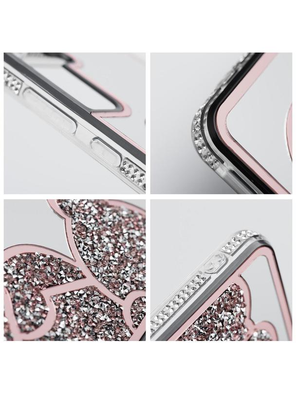 Futerał TEDDY BEAR do SAMSUNG A36 5G różowy