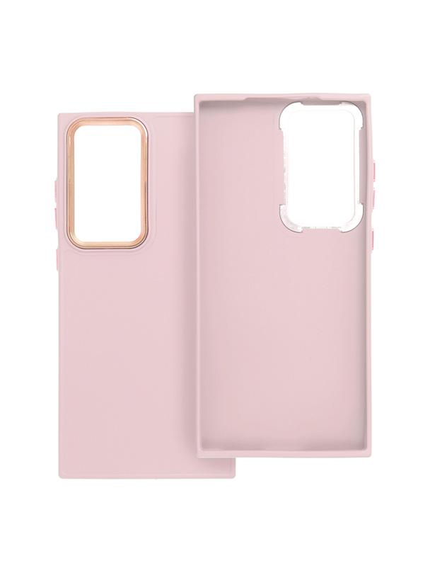 Futerał FRAME do SAMSUNG S23 Ultra pudrowy róż