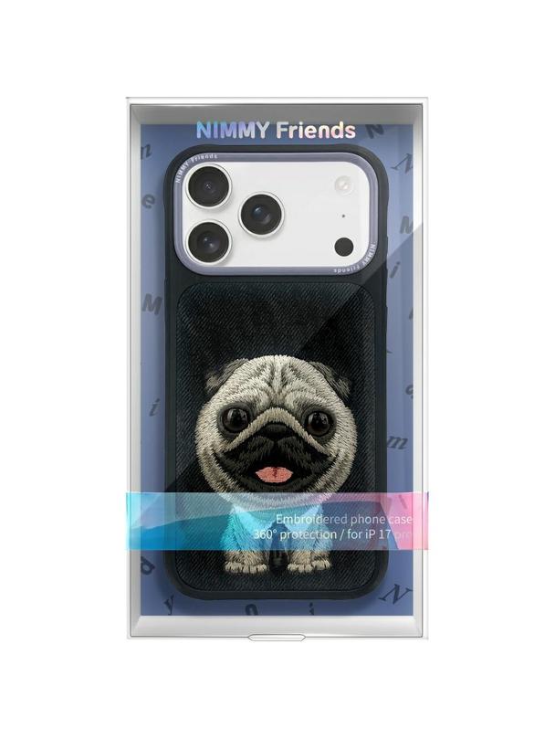 NIMMY futerał BIG EYED PET 2.0 Dog do IPHONE 17 Pro Max czarny