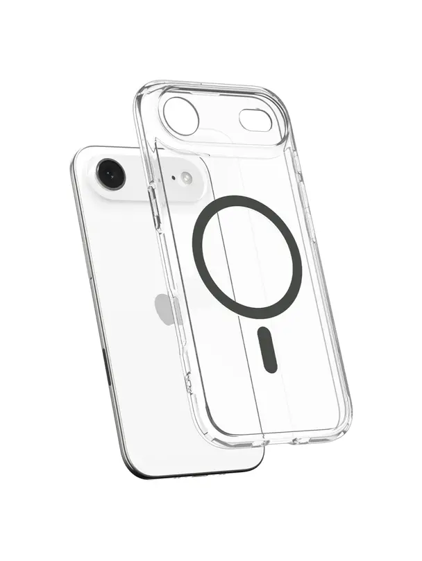 SPIGEN futerał ULTRA HYBRID MAG kompatybilny z MagSafe do IPHONE 17 Air clear graphite