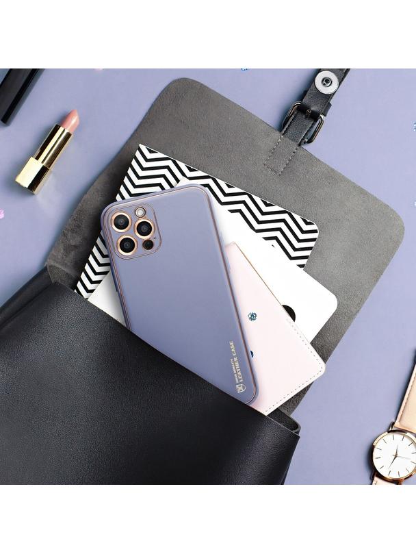 Futerał LEATHER CASE skórzany do IPHONE 11 Pro niebieski