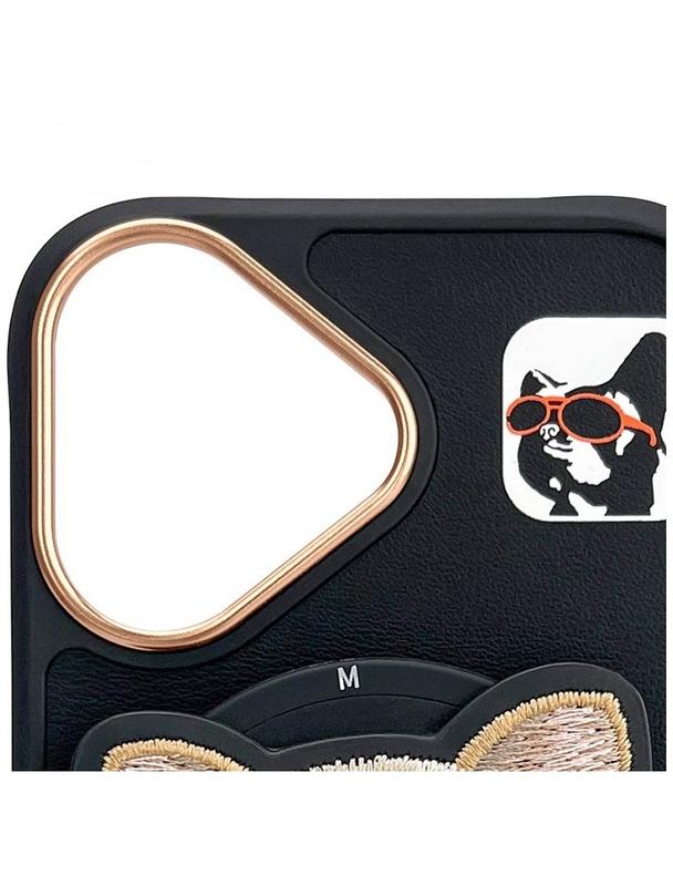 NIMMY futerał GLASSES COOL DOG kompatybilny z MagSafe do IPHONE 16 czarny