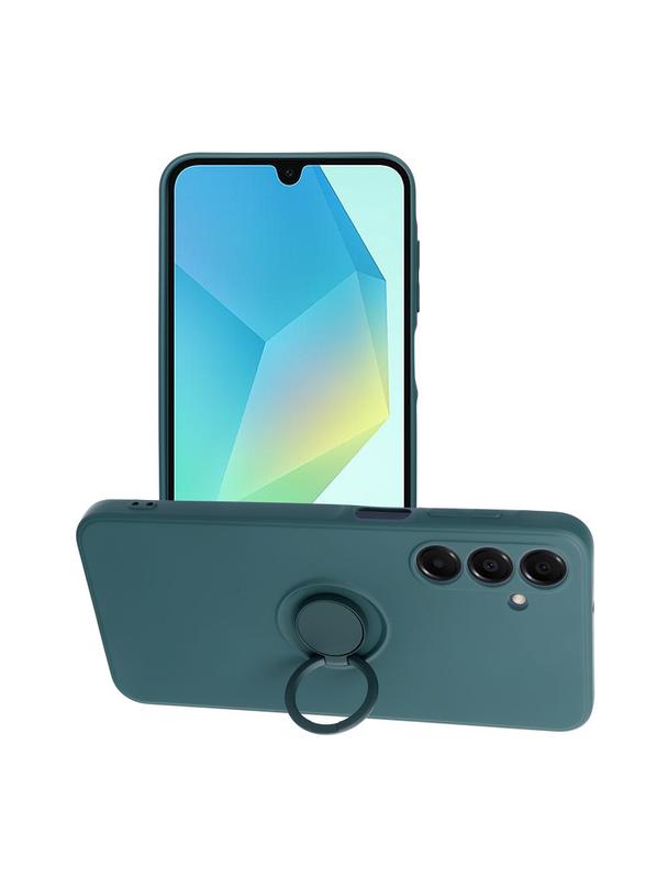 Futerał SILICONE RING do SAMSUNG A16 5G / A16 4G zielony