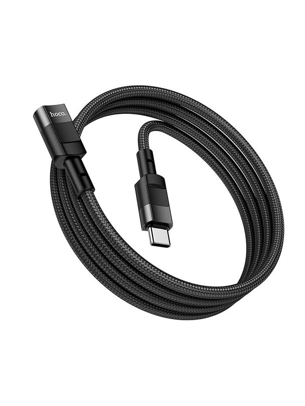 Adapter OTG USB C do USB C Hoco 3A 1,2 m U107 czarna
