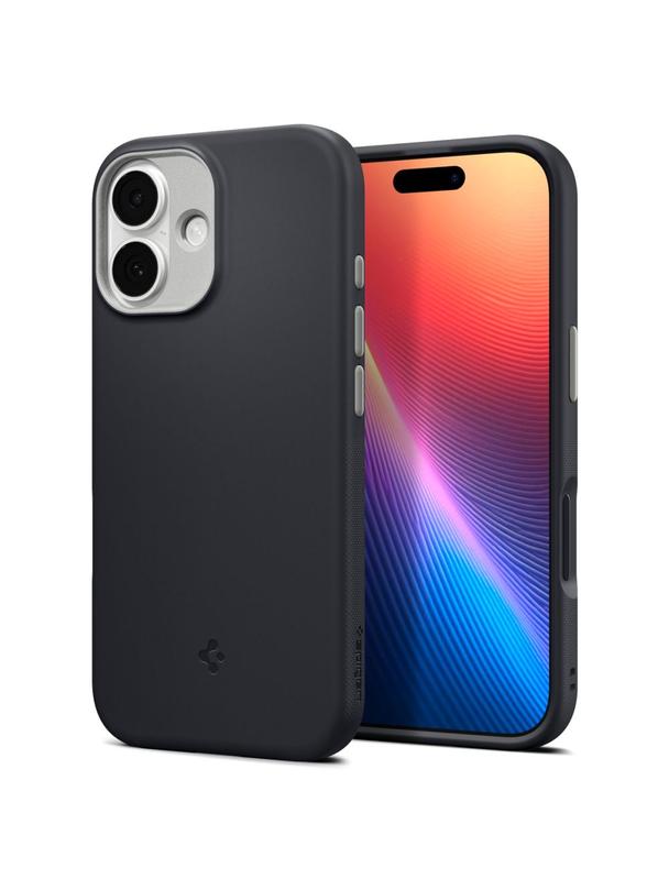 SPIGEN futerał NANO POP MAG kompatybilny z MagSafe do IPHONE 17 black sesame