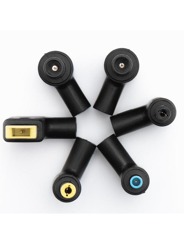 Uniwersalny zasilacz do laptopa 90W Forcell F-Energy E856 (6 końcówek) czarny