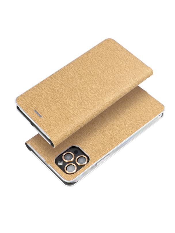 Kabura LUNA Book Gold do XIAOMI Redmi Note 13 PRO Plus 5G złoty