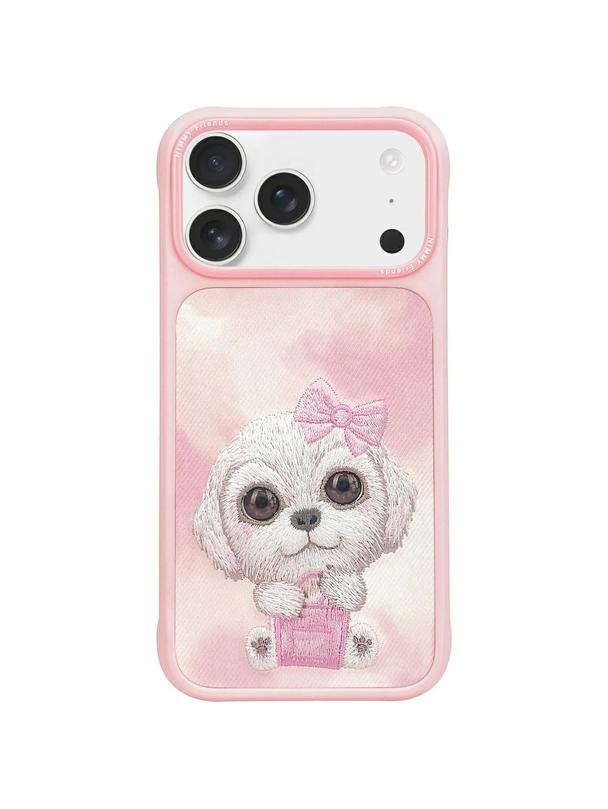 NIMMY futerał BIG EYED PET 2.0 Dog do IPHONE 17 Pro różowy