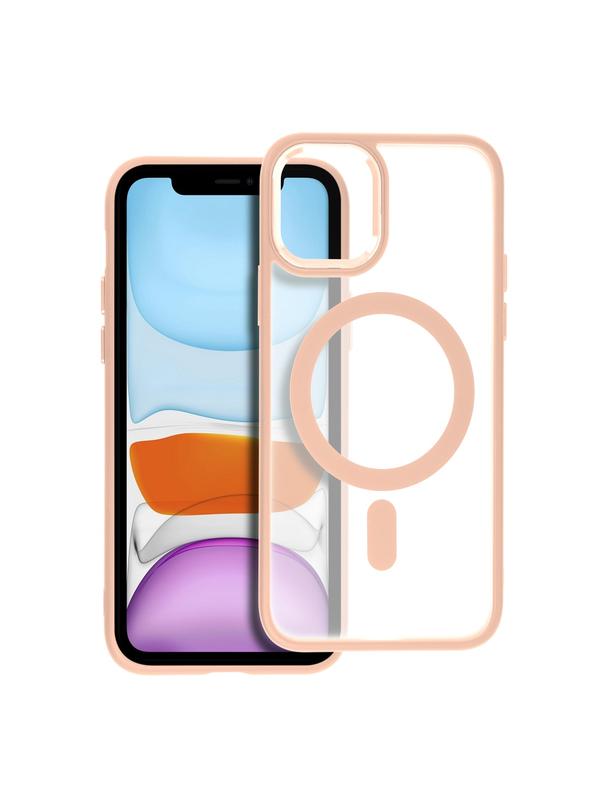 Futerał MATTE MAG COVER kompatybilny z MagSafe do IPHONE 11 Pro różowy