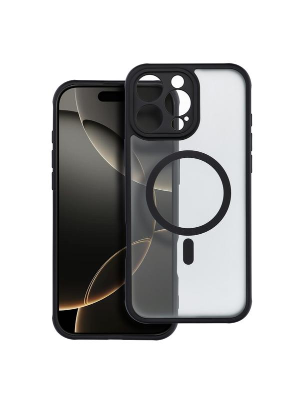 Futerał FULL MATTE MAG COVER kompatybilny z MagSafe do IPHONE 16 Pro Max czarny