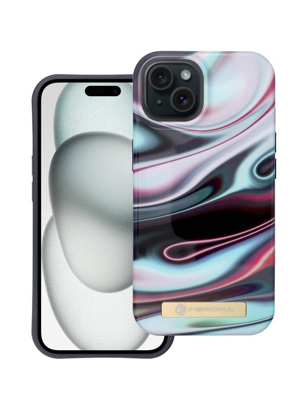 Etui na iPhone 15 Forcell F-Protect Mirage zgodny z MagSafe glow