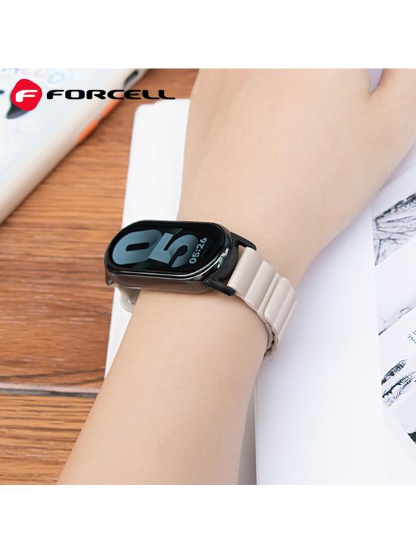Pasek do Mi Band 8 Xiaomi Forcell F-Design FX8 sprzączka silikon gwiezdny