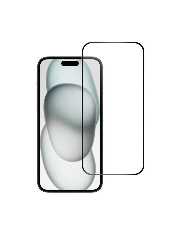 Szkło hartowane do iPhone 15 PLUS /16 PLUS (full glue) Blue Star 5D czarne
