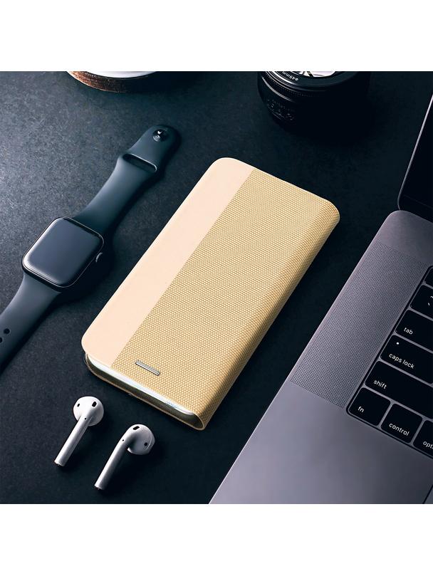 Kabura SENSITIVE Book do SAMSUNG A14 4G / A14 5G  złoty