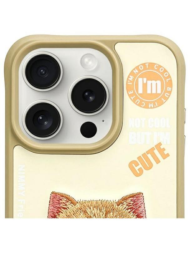 NIMMY futerał COOL&CUTE 2.0 Cat do IPHONE 15 Pro Max khaki