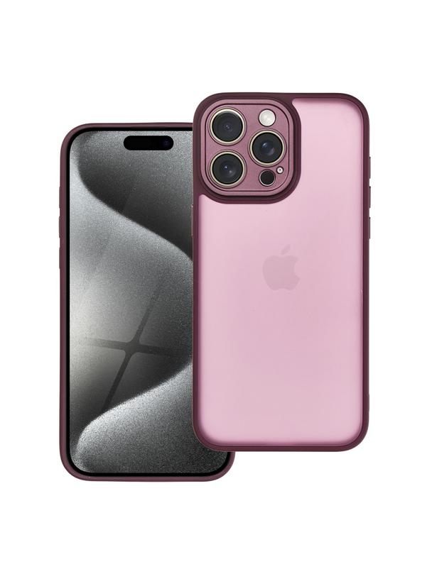 Futerał VARIETE do IPHONE 15 Pro Max purpurowy