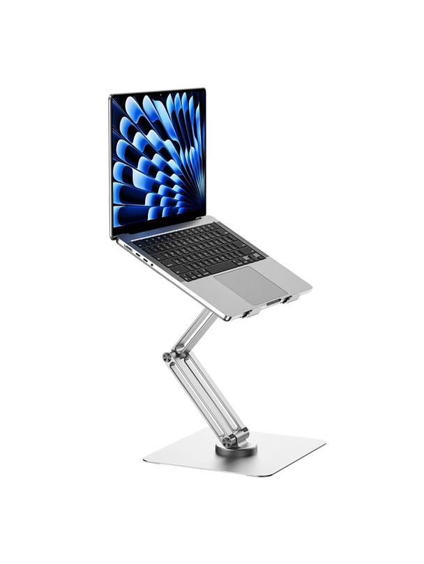 WiWU - Regulowana i obracana aluminiowa podstawka pod laptop S801
