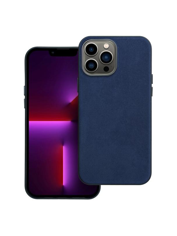 Futerał WOVEN MAG COVER kompatybilny z MagSafe do IPHONE 13 Pro Max niebieski