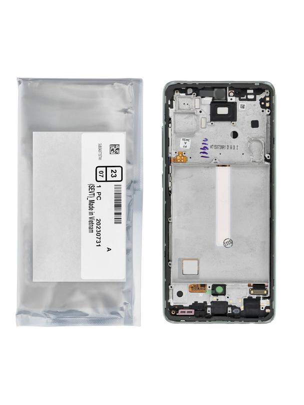 ServicePack Wyświetlacz LCD SAMSUNG  A52S 5G A528B GH82-26861E Green