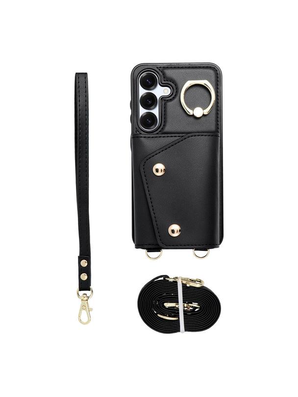 Futerał portfel WONDER dla SAMSUNG A16 5G czarny