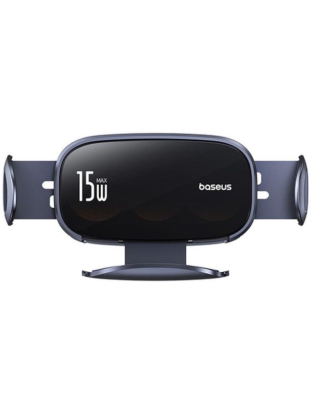 BASEUS uchwyt samochodowy indukcyjny do kratki 15W BS-CM029 czarny