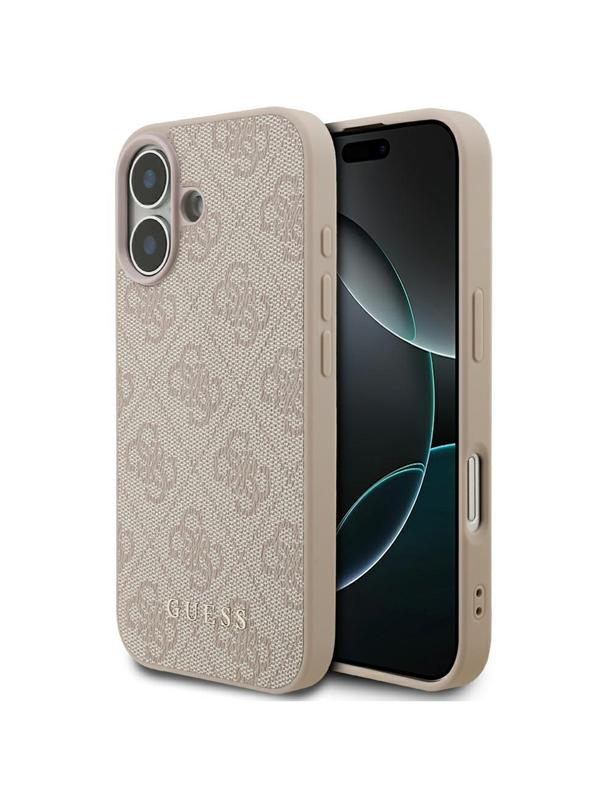 GUESS futerał do IPHONE 17 GUHCP17SG4GFPI (PU 4G Classic) różowy