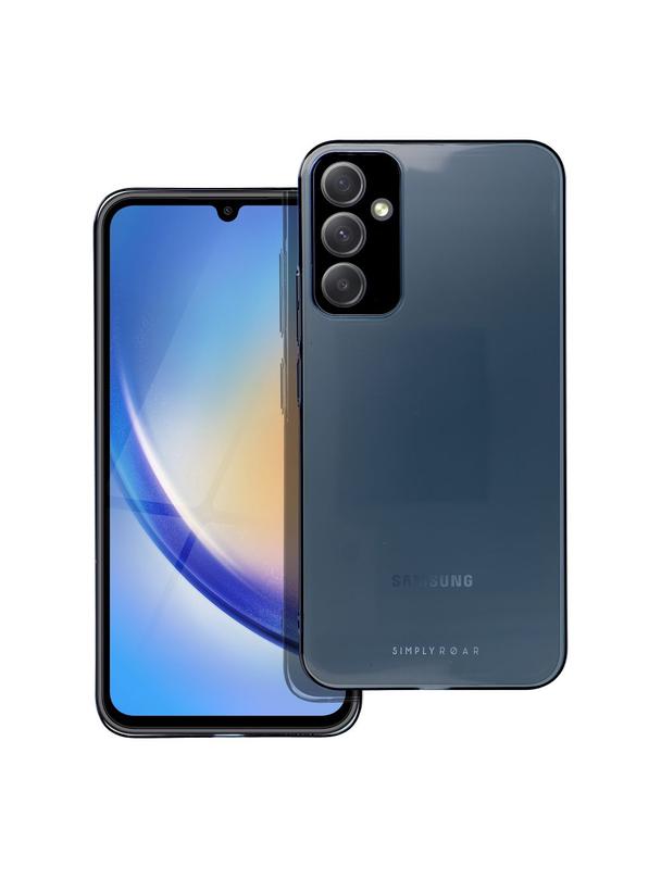 ROAR futerał PURE SIMPLE FIT do SAMSUNG A34 Granatowy