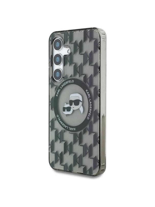KARL LAGERFELD futerał do SAMSUNG S25 KLHMS25SHMCKMHK (Magnetic IML Metal Monogram KC Heads) czarny