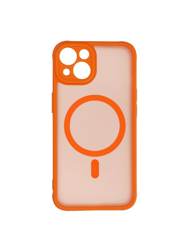 Futerał FULL MATTE MAG COVER kompatybilny z MagSafe do IPHONE 13 hermes orange