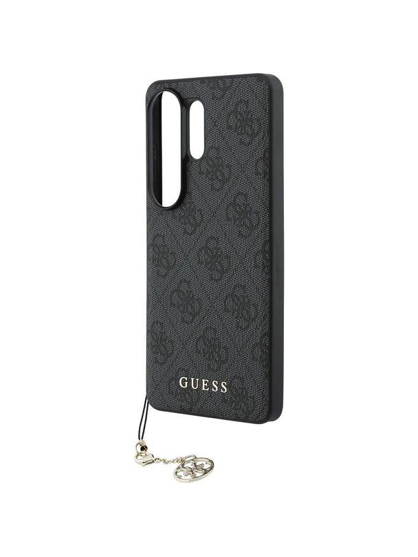 GUESS futerał do SAMSUNG S26 Ultra GUHMS26LGF4GGR (PU 4G Classic Logo with Charm) czarny