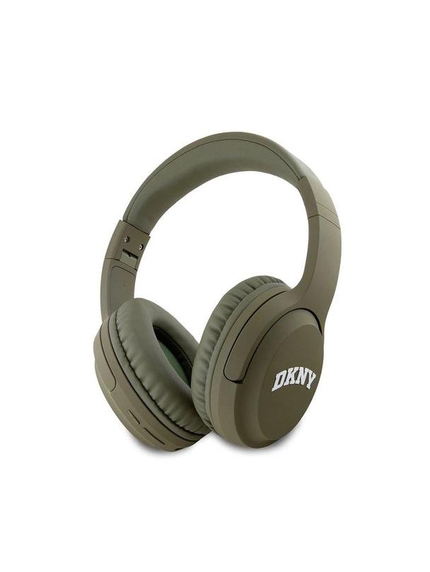 Słuchawki bezprzewodowe nauszne DKNY Arch Logo zielone