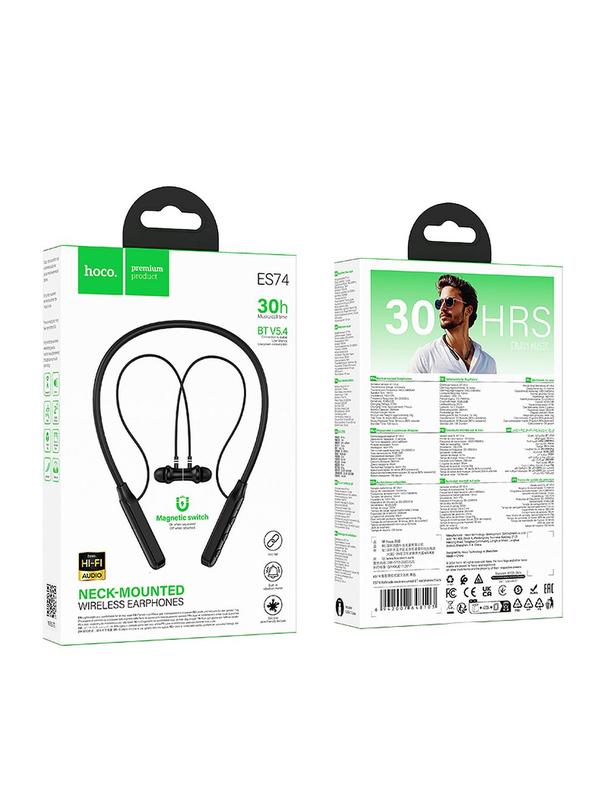 Słuchawki bezprzewodowe douszne Hoco ES74 czarne