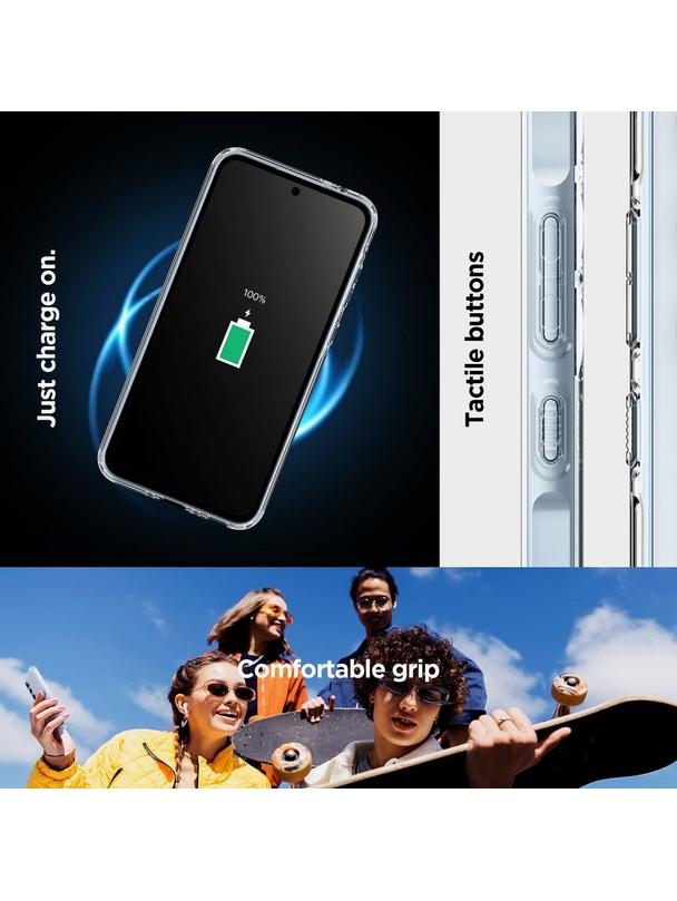 SPIGEN futerał ULTRA HYBRID do SAMSUNG A35 5G transparent