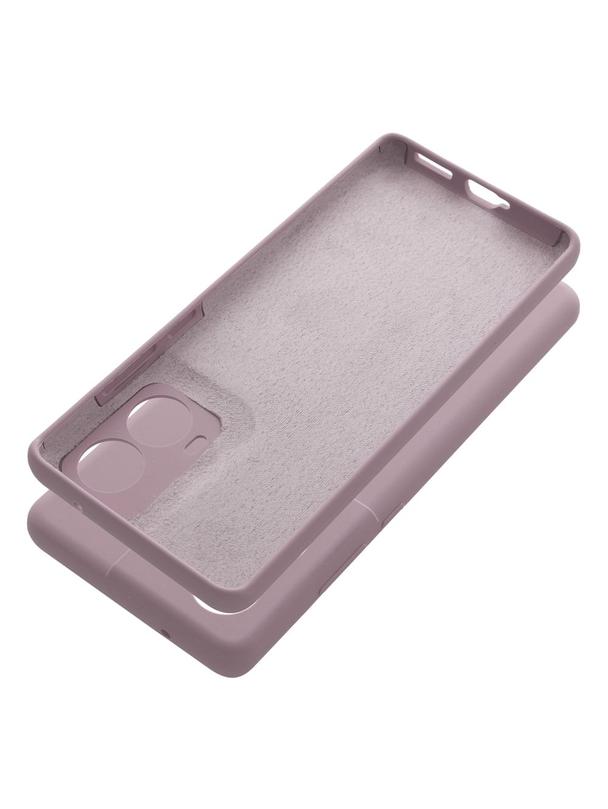 Futerał SILICONE 2mm do MOTOROLA G85 5G pudrowy róż