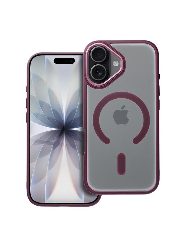 Futerał MATTE MAG COVER kompatybilny z MagSafe do IPHONE 17 czerwony