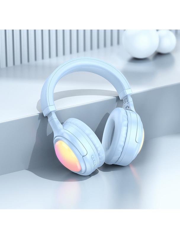 Słuchawki bezprzewodowe nauszne Hoco W48 niebieskie