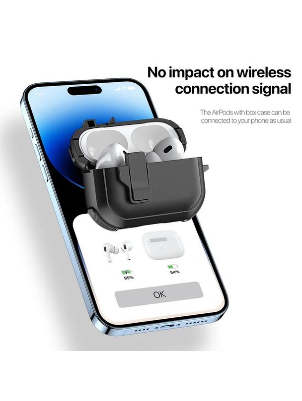 DUX DUCIS futerał PECP ochronny TPU+PC na AirPods 4 czarny