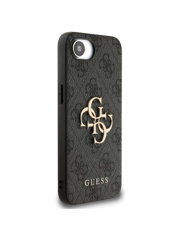 GUESS futerał do IPHONE 16e (SE 4 2025) GUHCPSE44GMGGR (4G PU Big Logo) czarny
