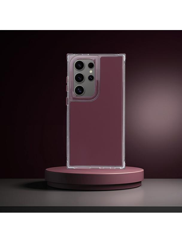 Futerał MATRIX do SAMSUNG S23 FE purpurowy